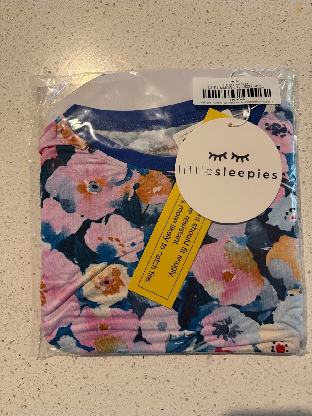 Little Sleepies Midnight Meadow Two-Piece NWT